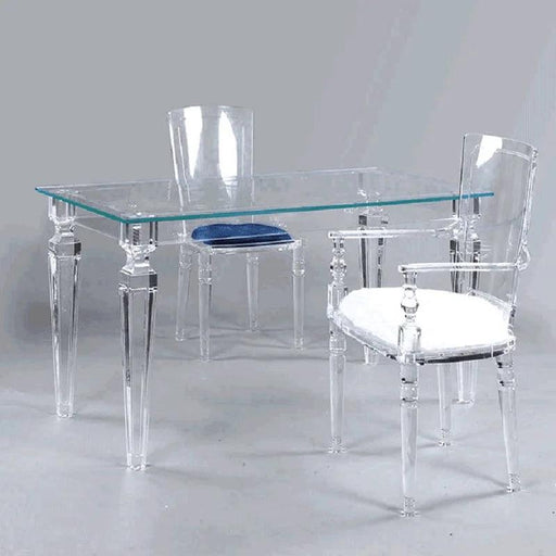 Sleek Acrylic Table for Elegant Event Decoration