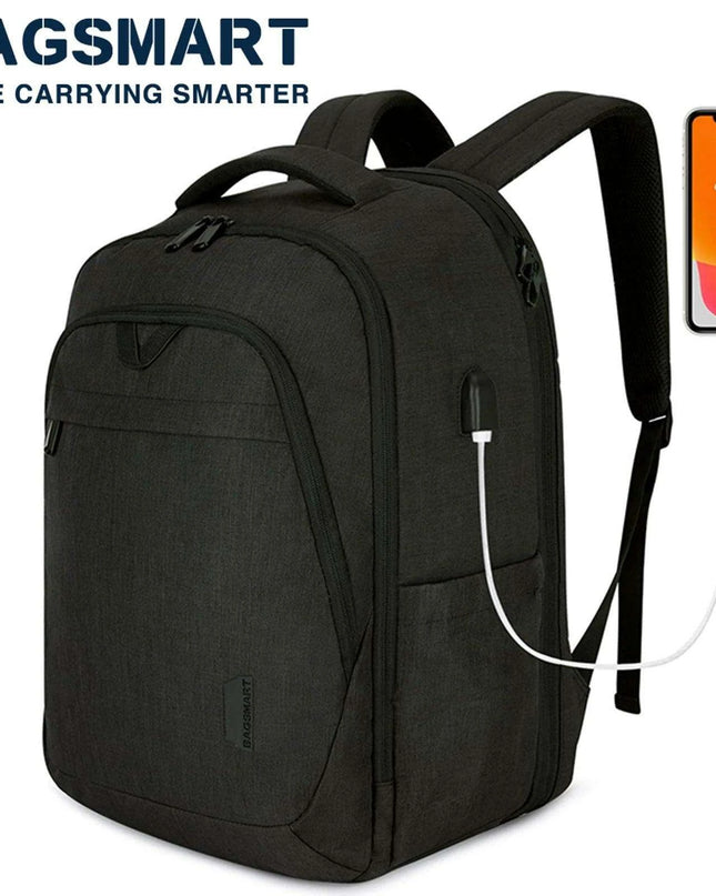 Sleek USB Charging Waterproof Backpack for Women - Perfect for Travel and Daily Use