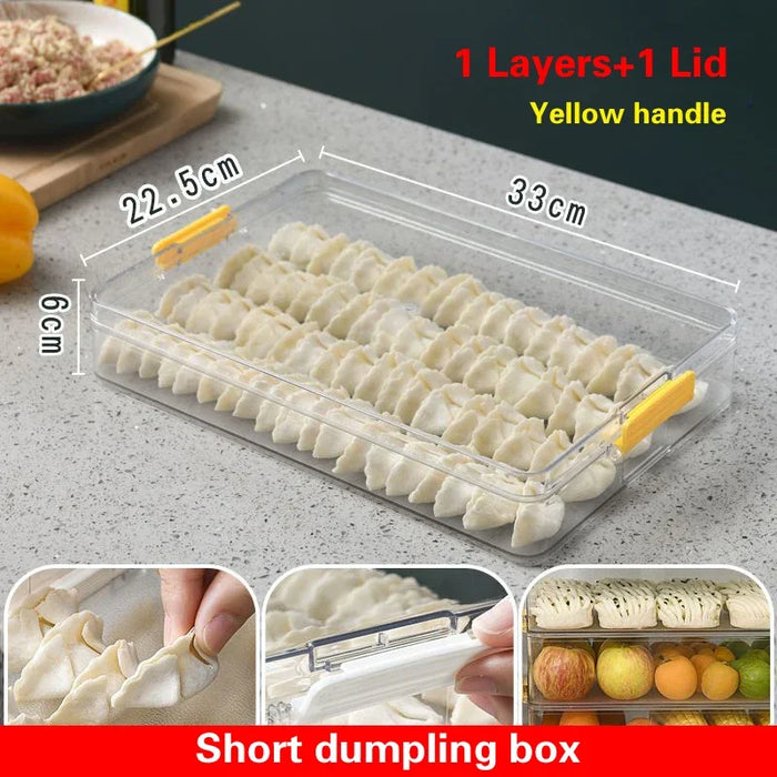 Steamed Bread Tray, Dumpling Plate, and Vegetable Containers