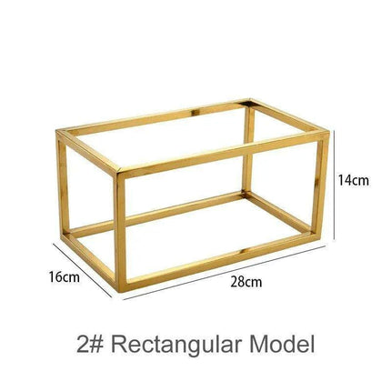 Stylish Stainless Steel Multi-Layered Snack and Dessert Tower for Celebrations