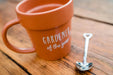 Garden Guardian Mug - Adorable Flower Pot Design with Shovel Spoon for Plant Lovers