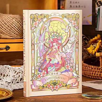 Stellar Whimsy Hardcover Journal – Colorful, Inspiring, and Imaginative Notebook