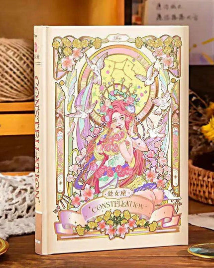 Stellar Whimsy Hardcover Journal – Colorful, Inspiring, and Imaginative Notebook