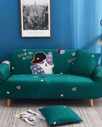 Stretch Sofa Covers for L 1234 Seater Couches - Elegant Design and Complete Protection