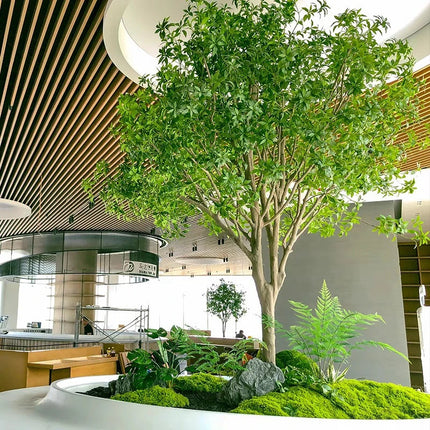 High-end horse drunk wood real plant window landscaping interior decoration tree green plants large fake tree simple landscape high-end-horse-drunk-wood-real-plant-window-landscaping-interior-decoration-tree-green-plants-large-fake-tree-simple-landscape