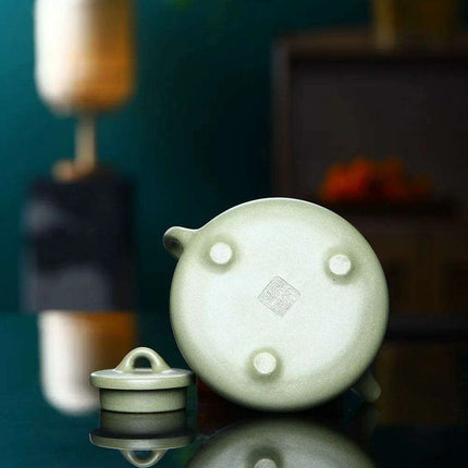 Handcrafted 200ml Authentic Purple Clay Teapot - Experience the Essence of Chinese Tea Tradition