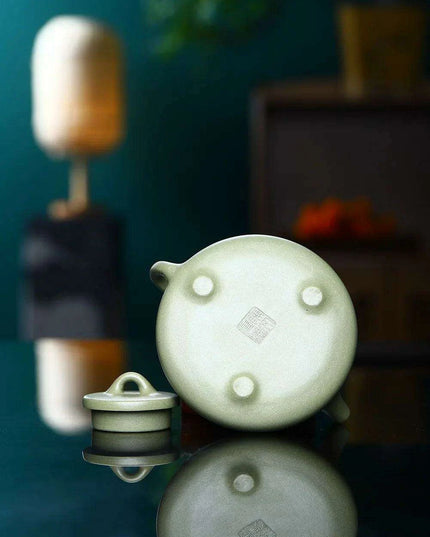 Handcrafted 200ml Authentic Purple Clay Teapot - Experience the Essence of Chinese Tea Tradition