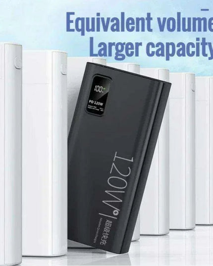 Ultimate 120W Quick Charge Power Bank - High Capacity Mobile Device Charger