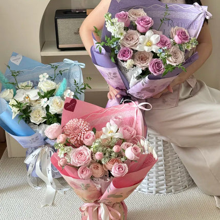 High End Bouquet Wrapping Paper Advanced Floral Sensory Products High Aesthetic Packaging Materials Handicraft Paper10pcs35x50cm high-end-bouquet-wrapping-paper-advanced-floral-sensory-products-high-aesthetic-packaging-materials-handicraft-paper10pcs35x50cm