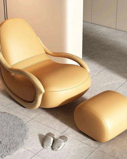 Elegant Leather Recliner Chair for Ultimate Relaxation and Gaming
