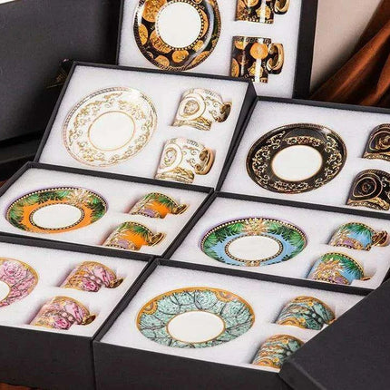 Luxurious Porcelain Coffee Pair Set