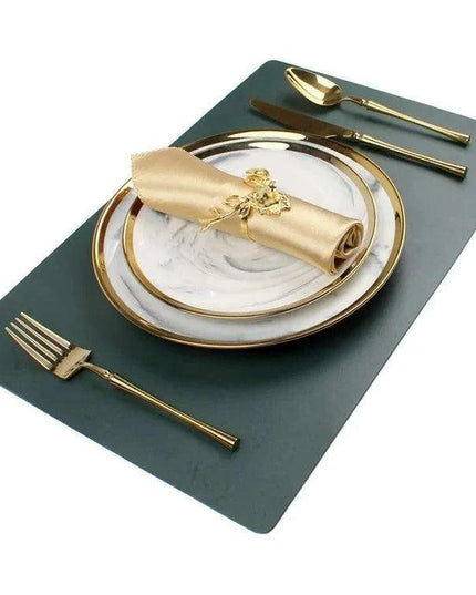 Ceramic Elegance Dining Set: Elevate Your Dining Moments with Botanica Bliss