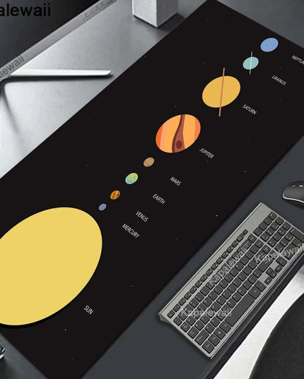 Adorable Kawaii Cat XXL Gaming Mouse Pad - 900x400mm Rubber Desk Mat for Enhanced Comfort and Performance