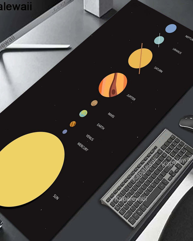 Adorable Kawaii Cat XXL Gaming Mouse Pad - 900x400mm Rubber Desk Mat for Enhanced Comfort and Performance