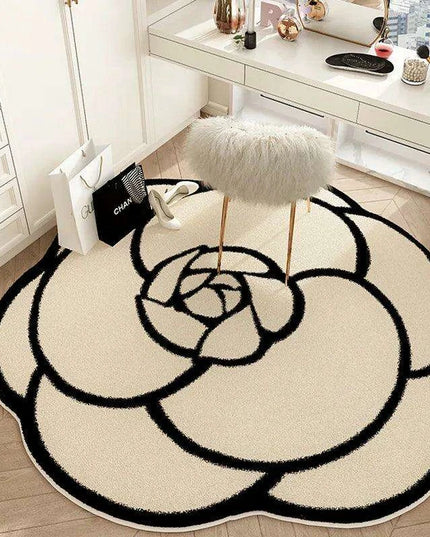 Floral Elegance Plush Carpet - A Cozy and Stylish Home Must-Have