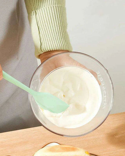 Ergonomic Silicone Spatula Set - Essential Kitchen Tools for Effortless Baking