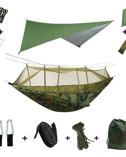 Premium Explorer's Hammock Kit - All-in-One Outdoor Survival Gear
