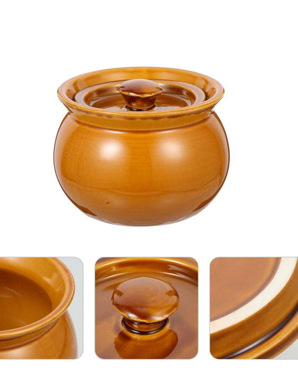 Ceramic Clay Cooking Pot - Your Ultimate Kitchen Essential for Hearty Soups and Stews