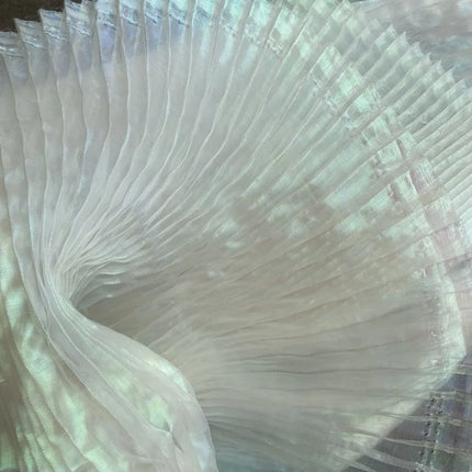 Pleated Organza Fabric — 100 × 150 cm, DIY Sewing & Dressmaking