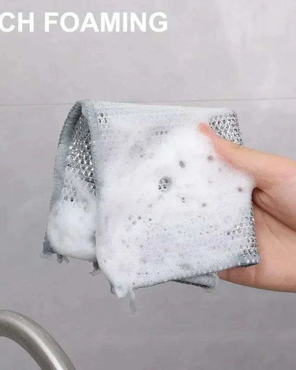Premium Non-Stick Steel Wire Cleaning Towels: Ultimate Kitchen Maintenance Set
