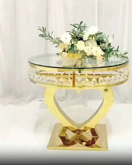 Elegant Minimalist Rectangular Mirror Dining Table for Weddings and Events