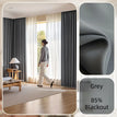 Grey / 1 pc W350xH270cm / Grommet Top