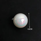 3pc 4cm white ball