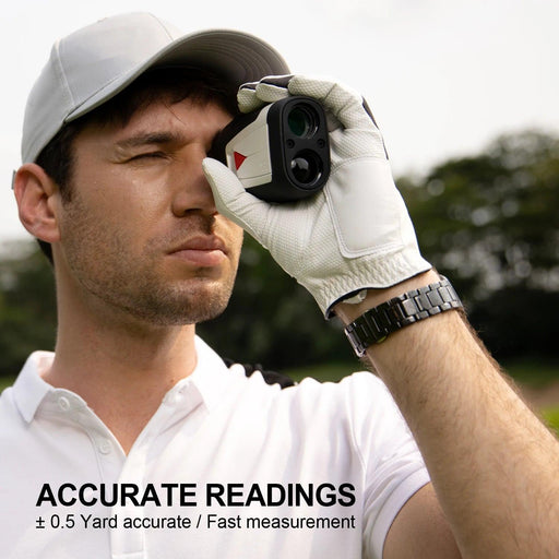 Compact Laser Rangefinder - 600M Distance Measurement Tool for Golf and Hunting