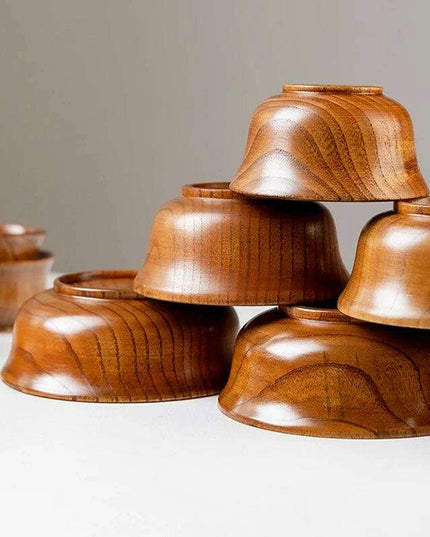 Elegant Japanese Wooden Bowls: Elevate Your Dining Experience with Nature's Beauty