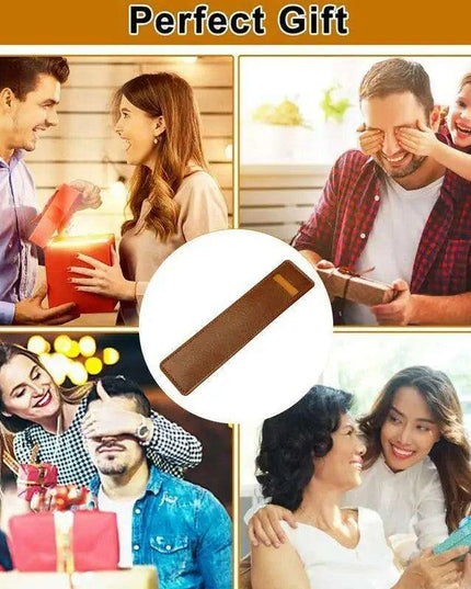 Elegant Leather Fountain and Stylus Pen Sleeve - Premium Protective Case