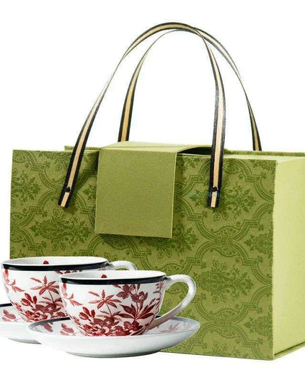 Charming French Rose Vintage Tea Cup and Saucer Set - Timeless Elegance for Every Gathering