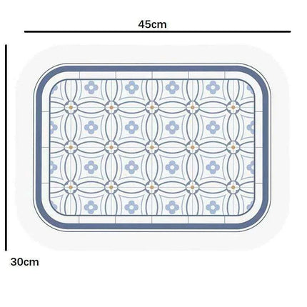 Elegant Leather Dining Table Mat - Premium Protection for Your Tableware