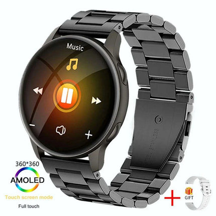 Stylish Women's Fitness Smartwatch with Multi-Function Features and Health Monitoring