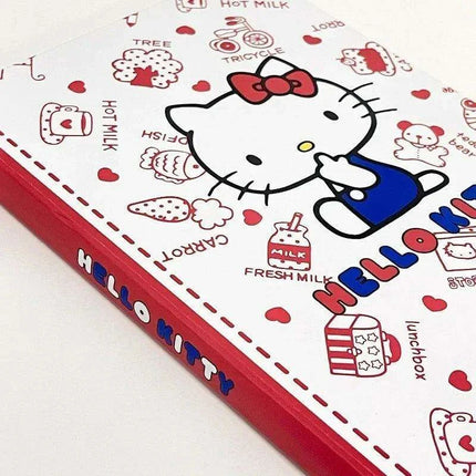 Hello Kitty Cute Heart Design Coloring Journal - Adorable Anime Notebook for Creative Mindfulness