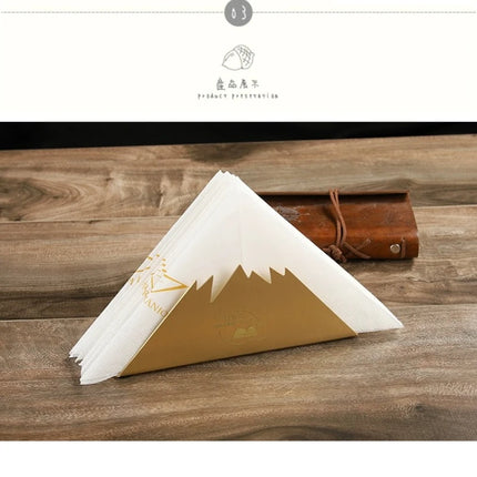 Handmade Upscale Brass Triangle Towel Rack Tissue Holder Hotel Bar Res