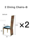 2 chairs B