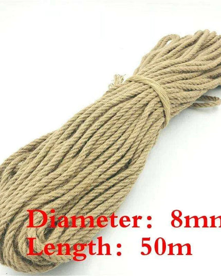 Rustic Charm Handmade Jute Rope Bundle - Premium Crafting Essentials for Creative Projects