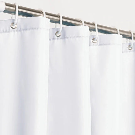 Waterproof Polyester Shower Curtain with Hooks