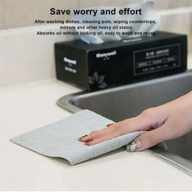 20-Pack Premium Japanese Microfiber Cloths - Superior Cleaning Performance