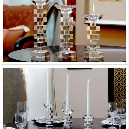 Sophisticated Crystal Tealight Holders for Luxurious Home Decor and Celebrations