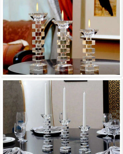Sophisticated Crystal Tealight Holders for Luxurious Home Decor and Celebrations