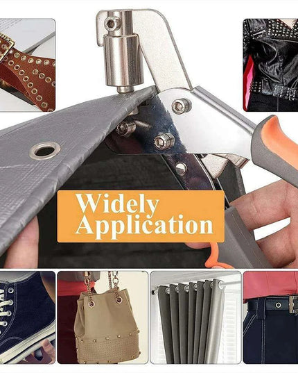 Versatile Eyelet Fastening Kit - Ergonomically Designed for Multiple Uses