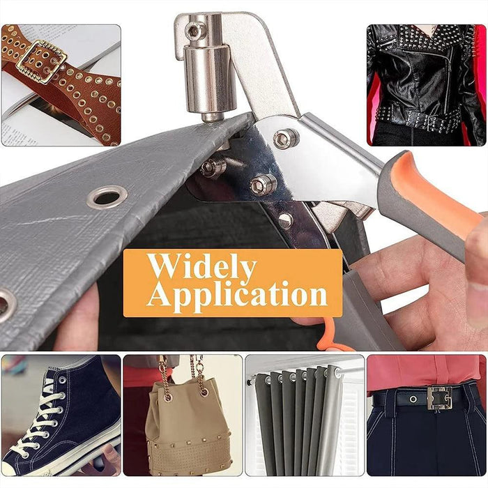 Versatile Eyelet Fastening Kit - Ergonomically Designed for Multiple Uses
