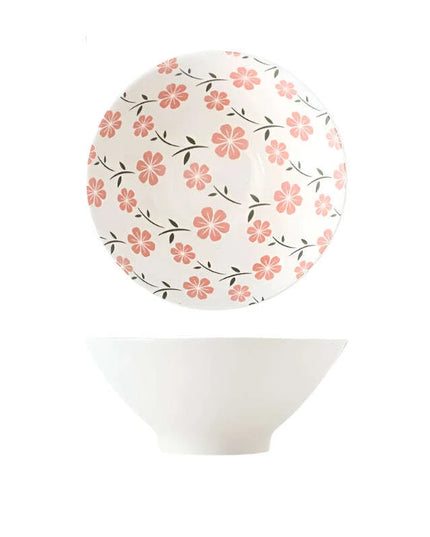 Chic Japanese Ceramic Ramen and Soup Bowl Collection - Essential for Elegant Dining Experiences