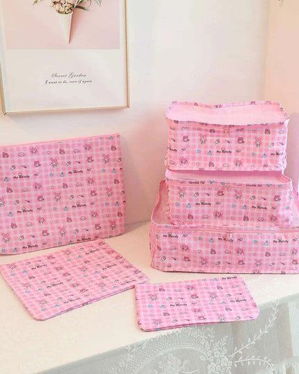 Kawaii Sanrio Character Waterproof Travel Organizer Bag