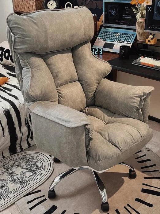Sleek Nordic Leather Ergonomic Recliner - The Perfect Blend of Comfort for Gaming and Leisure