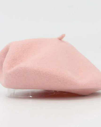 Chic Wool Beret for Women - Timeless Style Meets Cozy Comfort