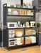 Chic Modular Patio Sideboard: Elegant Display for Kitchen Essentials