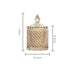 Amber Radiance Crystal Glass Storage Jar with Lid for Jewelry and Event Decor