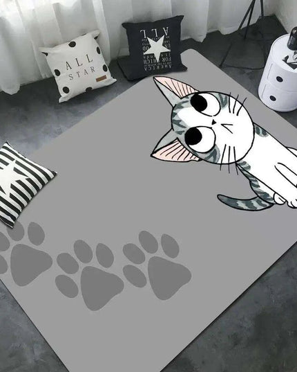 Pampered Kitty Luxury Comfort Rug Collection with Non-Slip Backing | Elevate Your Home and Feline Experience